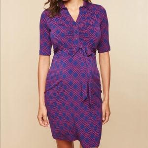 Motherhood Maternity Geo Print Dress